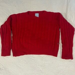 Bella Bliss cableknit pullover